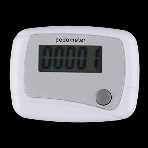Baynne Portable Mini Digital LCD Running Step Pedometer Walking Distance Counter