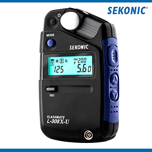 Sekonic L-308X-U Flashmate Light Meter (401-305) with Deluxe case - Thumbnail 2