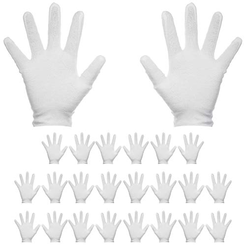 Soft White Cotton Gloves for Dry Hands, Coin Jewelry Kuwait Ubuy