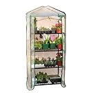 Gardman R687 4-Tier Mini Greenhouse, 27" Long x 18" Wide x 63" High