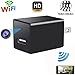 Wifi Hidden Spy Camera , USB Wall Charger Adapter Cam-1080P HD Nanny Camera-Motion Detection-Remote Live Video Viewing-For Home Security (8GB SD Card Included)