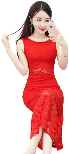 Amazon Co Jp Vivid Style セクシー ワンピース 過激 勝負 大人 花柄 刺繍入り ロングタイプ ベビードールワンピース レディース 579 レッド 服 ファッション小物