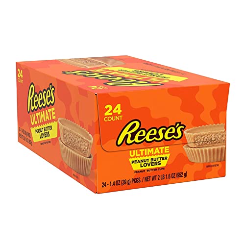 Reese's Ultimate Peanut Butter Lovers, Cups Candy, (Pack Of 24) on