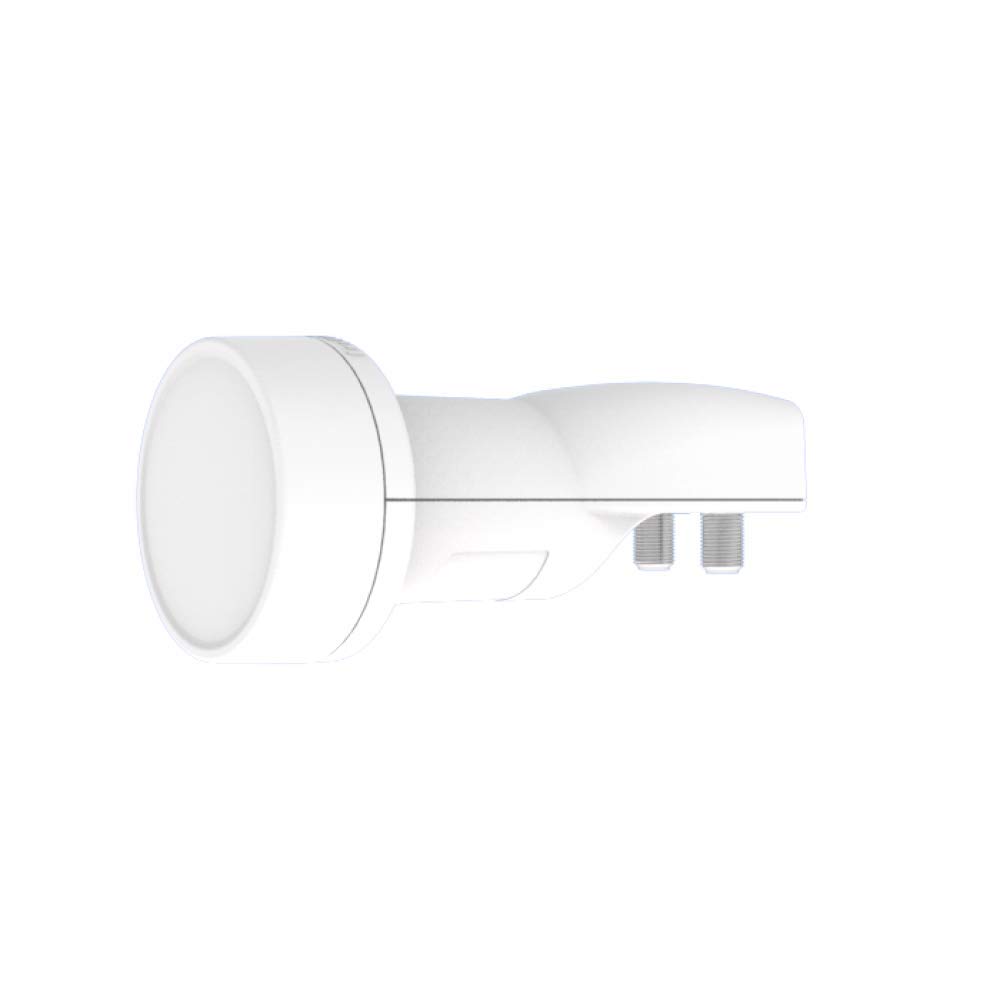 Inverto 5277 IDLP-WDB01-00PRO-OPP Single Wideband 40 mm LNB with Horizontal/Vertical Ports, LO 10.40 GHz (EU) White