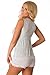 Velvet Kitten Sexy and Sweet Short PJ Set 543188 Large Grey/White