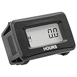 Runleader Digital Hour Meter for Maintenance,AC/DC