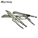 MacWork 3-Pack 12in. Extended Locking Plier Set，Straight/45 Degree/80 Degrees ，Original Curved Jaws Ideal Tool for Gripping, Clamping, And Hard-to-reach Areas