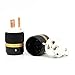Viborg HiFi US Power Plug+IEC C15 Connector Set, Pure Copper Non-Magnetic 15A 250V AC, Nylon/Fiberglass Shell for DIY Audiophile Power Cable