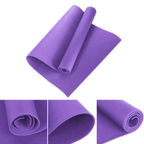 SANON-Yoga-Mat-Exercise-Mat-for-Home-Thick-Non-Slip-Pro-EVA-Fitness-Pad-Meditation-Accessory-Tool-for-Gymnastic-Yoga-Pilates-Gym-Fitness-Workout173x60x04cm