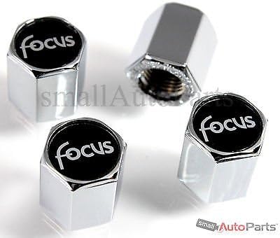 Logo Caps Ford Focus Logo Chrome Abs Tire Valve Stem Caps