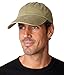 KEKLLE Adams Sunbuster Pigment Dyed Twill Cap With Extra Long Visor (Khaki) (ALL)