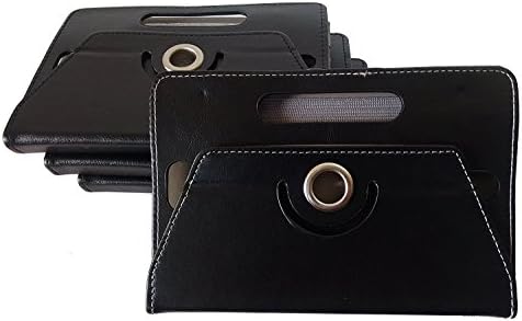 Universal 360 ° Rotating 7 inch Tablet Flip Flop Case Cover for Lenovo Tab3 7 Essential Tablet, Lenovo Tab 3 730X Tablet, iBall Tablet, Micromax Tablet, Samsung Tablet - All 7” Inch Tablets Compatible (Black)