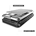 iPhone 6s Case, Anuck iPhone 6 Wallet case [Anti Scratch][Heavy Duty][Card Pocket] Hard Shell Dual Layer Hybrid Rubber Bumper Protective Card Case Cover for Apple iPhone 6 iPhone 6s 4.7 inch - Silver