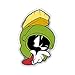 Fan Emblems Looney Tunes Marvin the Martian Car Decal Domed/Multicolor/Chrome Finish, Automotive Emblem Sticker Easily Applies to Cars, Trucks, Motorcycles, Laptops, Cellphones, Windows, etc.