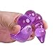 NWDoll Crystal Jellies - TPE Butt Plug Massagers - Ribbed Dildo/Anal Plug - For Beginners (Purple)