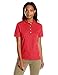 Hanes womens X-Temp Performance Polo Shirt,Deep Red,Small