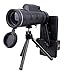 Younglove High Power Monocular Telescope Waterproof Fogproof Scope Telescope with Quick Smartphone Adapter and Tripod