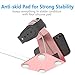 XUNMEJ Apple Watch Stand Apple Watch Charging Dock Stand Bracket Station Holder for Apple Watch Series 3/Series 2/ Series 1 (42mm 38mm) iPhone X 8 8plus 7 7plus 6S 6plus (Rose Gold)