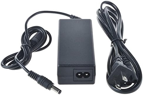 SLLEA Barrel Tip 12V AC/DC Adapter for LiShin LSE9901B1260 LCD Monitor 12VDC 5A 60W Universal Power Supply Cord Cable PS Charger (with Barrel Round Plug Tip)
