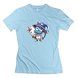 IHoo Women's Fairy Tail T-shirts M SkyBlue