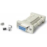 StarTech.com DB9 RS232 Serial Null Modem Adapter - F/F - Null modem adapter - DB-9 (F) to DB-9 (F) - NM9FF