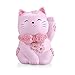 ElecNova Cute Pink Maneki-Neko Lucky Cat Piggy Bank Home Decor Ornament Gift for Girls