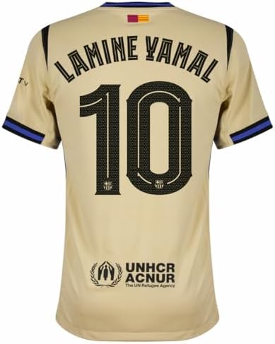 Amazon.com : Lamine Yamal #10 Men's Soccer Jersey Fan Edition