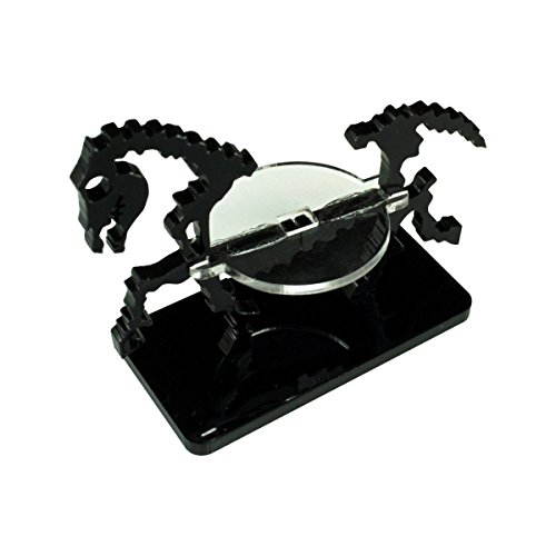 Litko Game Accessories Skeletal Steed Character Mount with 25x50mm Base, Black