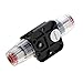 Asdomo 40A 12V-24V DC Inline Circuit Breaker Trolling Motor Auto Car Marine Boat Bike Stereo Audio Switch Fuse Inverter Holder Waterproof with Manual, Reset Solar System