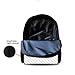 HUGSIDEA Fashion Black Dinosaur Backpack Small Animal School Bag for Toddler Baby