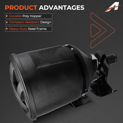 ATV All-Purpose Broadcast Spreader Fit for Seed Fertilizer Rock Salt Deer Feed photo 12