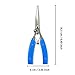 ROSE KULI Stainless Steel Multi Purpose Fishing Pliers with Sheath Cutter Saw Knife, Blue