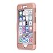 Pandawell iPhone 6S Case, Hybrid Heavy Duty Shockproof Case with Dual Layer [Hard PC+ Soft Silicone] Impact Protection for Apple iPhone 6 / 6S 4.7 inch (Rose Gold)