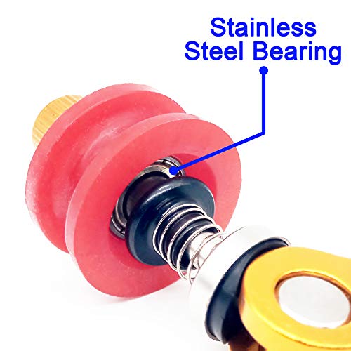 SABLUE Bicycle Bike Chain Keeper Holder Dummy Sleeping Hub Tool (04 Gold)