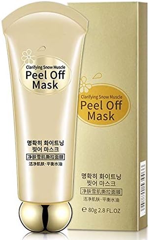 Bisutang Peel Off Mask Clarifying Snow Muscle Hyaluronc Acid Acne Blackhead Rmvr