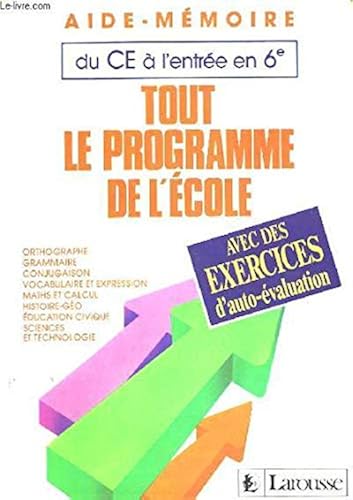 Download Tout le programme de l'ecole / du ce a l'entrée en 6e PDF