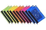 Pencil Pouch (Premium + NEON) (Neon (Canvas Set), 7 Pieces)