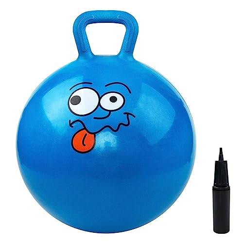 EVERICH TOY Hopper Ball, Bouncing Ball with Handle, 18 Inches Jumping Hoppity Hop Toys, Sit and Bounce on Toys for Boys and Girls Gifts