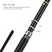 Victure Selfie Stick Extendable Aluminum Monopod Tripod Holder for Go Pro, Apeman, Victure Action Camera - Black
