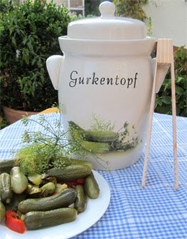 Gurkentopf 5.0 Liter Pickling and Fermenting Pot by Nik Schmitt