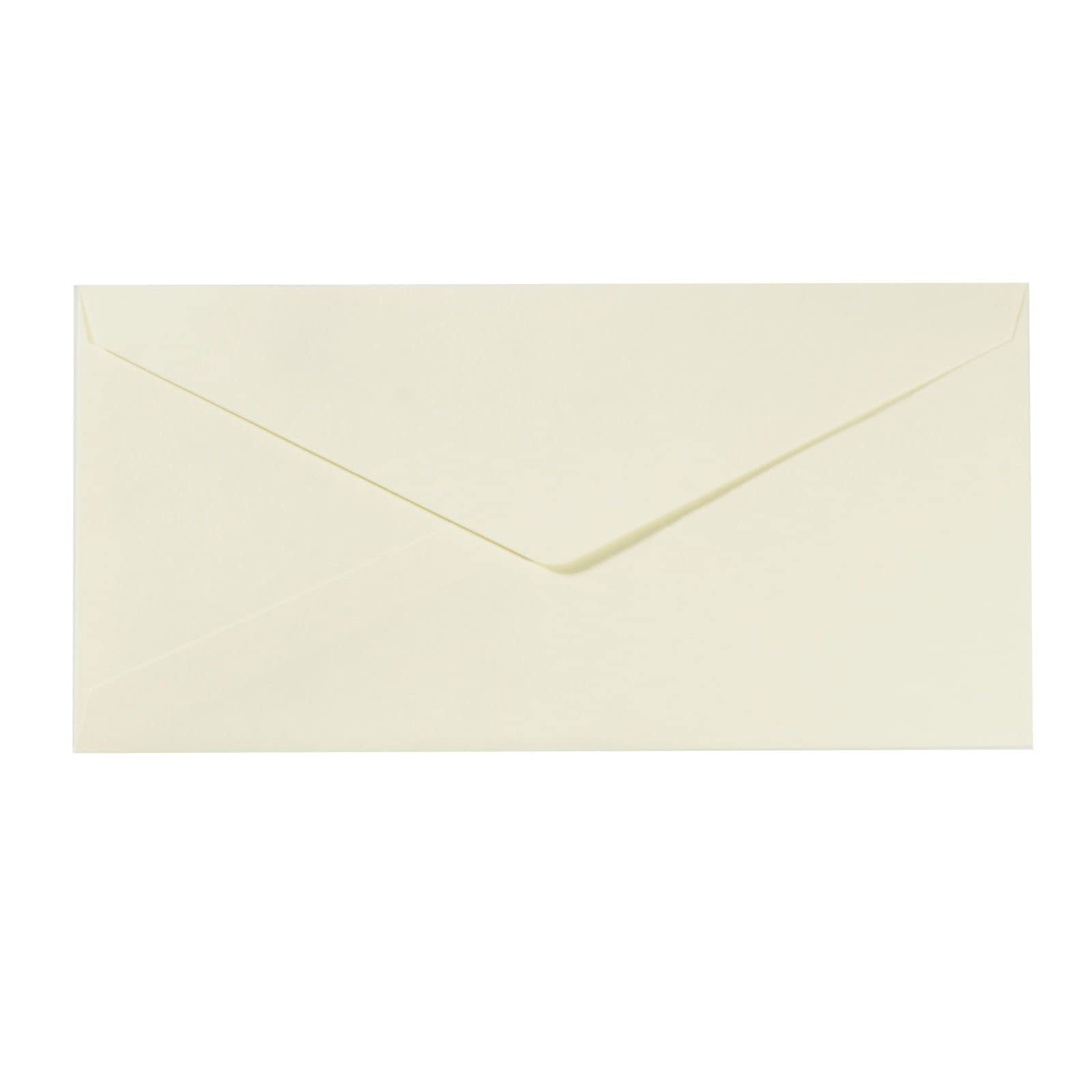 Vaessen Creative Large Rectangular Envelopes, 25 count, Ivory, Self-Seal, 8.8 x 4.5 inch, Matching Cards Available