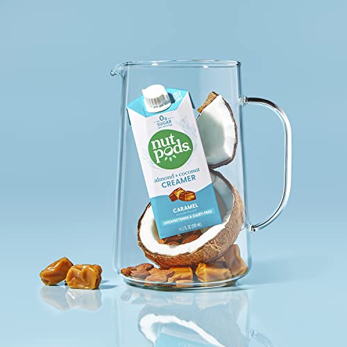 nutpods Caramel Coffee Creamer Unsweetened Non Dairy Creamer Made