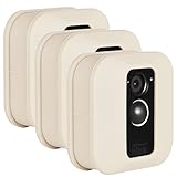 Blink XT Outdoor Camera Silicone Skin - Colorful Silicone Skin to Help Camouflage and Accessorize Your Home Security Camera - by Wasserstein (3 Pack, Beige)