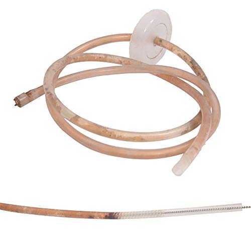 Huture 2PCS Aquarium Filter Brush Set Flexible Double Ended Bristles Hose Pipe Cleaner with Stainless Steel Long Tube Spiral Cleaning Brush Bristles Brushes for Fish Tank Home Kitchen Washing Tool - Thumbnail 5