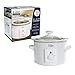 MaxiMatic Elite Cuisine Mini Slow Cooker #MST-250XW - 1.5 Quart Capacity - White