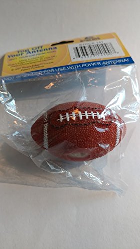 FOOTBALL ANTENNA TOPPER - 2.5" X 1.5" - Spot your car from afar.