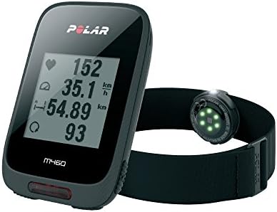 Polar ポラール 日本正規品 日本語対応 Gpsサイクルコンピュータ M460 Oh1 Gps内蔵 心拍センサー付 ブラック