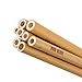 Reusable Bamboo Straws with Case| 8in long Biodegradable Wooden Set of 8 Straws & 2 Cleaning Brushes| Eco-Friendly Travel| Alternative to Plastic & Stainless Steel| Organic| Gift set| Waste less