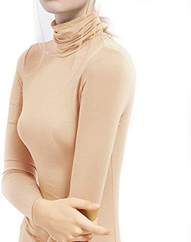 Women's Thermal Turtleneck Top Slim Fit Layer Ultra Soft