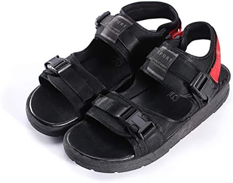 pingxiangxianxiaojudouerton Man's Flat Sandals Comfort Walking Shoes for Beach, Water, Outdoor